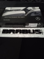 EMBLEMAT BRABUS MERCEDES G,SL,S,CLS,GLA CZARNY ,METAL NOWY