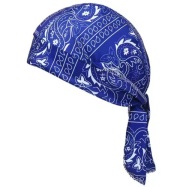 Chusta na głowę Durag Bandana Niebieska Crips Prezent Streetwear 55-58 cm