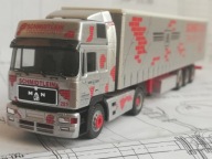 ~*~ ORYGINALNY HERPA..MAN F20000..NACZEPA KURTYNA..SCHMIDTLEIN ~*~