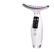 MASAŻER DO SZYI I TWARZY LED URZĄDZENIE LIFTINGUJĄCE 7 TRYBÓW