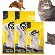 ŻWIREK DLA KOTA BENTONITOWY 25L ZBRYLAJĄCY CATWALK DO KUWETY NIEPYLĄCY ITP