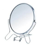 Lusterko metalowe powiększające dwustronne duże 7`