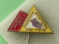 Stara Odznaka Emalia XVIII RAJD WIOSENNY WISŁA-76r PTTK KATOWICE KOŁO Nr 64