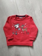 Świąteczna bluza rozmiar 80