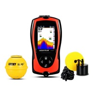 ECHOSONDA WĘDKARSKA BEZPRZEWODOWA NA WĘDKĘ ŁÓDŹ ZANĘTOWĄ LUCKY 100m ALARM