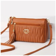 Damska Torebka Old Money – Klasyczna Pikowana ze Skóry Syntetycznej Brązowa