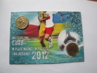 2 zł. + 1 hrywna EURO 2012 blister