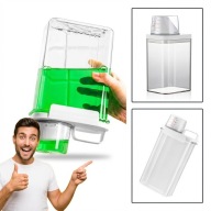 POJEMNIK DOZOWNIK ORGANIZER NA PROSZEK PŁYN SZCZELNY 2,3L Z MIARKĄ PLASTIK