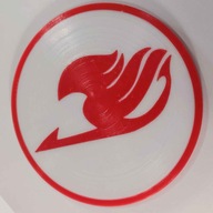 Podkładka pod kubek Fairy Tail czerwona