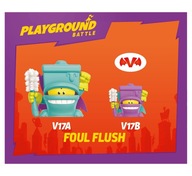 SUPER ZINGS seria 14 superzings SUPER THIN superthings V17A Foul Flush