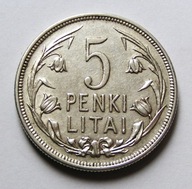 Litwa-5 Penki 1925r -Ag