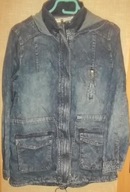 Miss Bo Bon KURTKA JEANS z kapturem 100% bawełna 42 /44