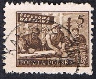 1950 Polska fi 513 - Wydanie na odbudowę Warszawy