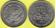 KANADA MEDAL TRADE DOLLAR 1980 r.