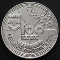 Portugalia 100 escudos 1990 - atlantico - stan 1/2