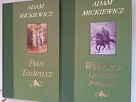 Pan Tadeusz + Wiersze i powieści poetyckie Adam Mickiewicz 2 książki st.bdb