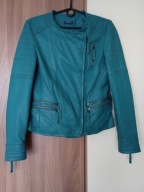 Ramoneska skórzana real leather CONLEYS BLUE r. 38