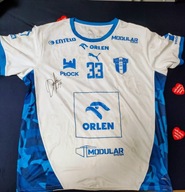 Koszulka meczowa Wisła Płock z autografem Dawida Dawydzika