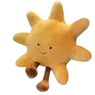 MASKOTKA PLUSZOWA PLUSZAK PODUSZKA UŚMIECHNIĘTE SŁOŃCE SŁONECZKO 30 CM