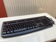 Klawiatura LOGITECH Black Deluxe 250 KBD USB - duża, wygodna, profesjonaln