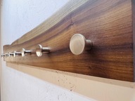 Wieszak ścienny drewniany z czereśni