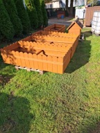 Nagrobek Drewniany Płotek Cmentarny Obudowa Grobu