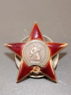 Order Czerwonej Gwiazdy ZSRR – Srebro – Numerowany 1120476
