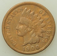 USA - 1 cent 1900 - Indian Head #2