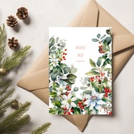 Kartka Świąteczna Bożonarodzeniowa – Boże Narodzenie – 'Green'