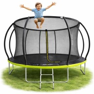 TRAMPOLINA OGRODOWA DUŻA DLA DZIECI DOROSŁYCH 305 CM 10FT 150KG BEZPIECZNA