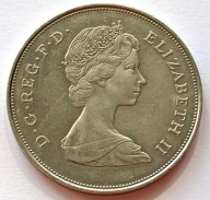 WIELKA BRYTANIA 25 PENCE 1981 / Diana i Karol