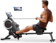 Wioślarz magnetyczny Dripex z Bluetooth – cichy, składany, 16 poziomów