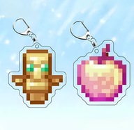 Zestaw 2 breloków: Złote Jabłko i Totem Nieśmiertelności