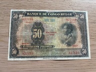 Kongo Belgijskie - 50 franków - 1950 - bardzo rzadki