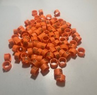 NUMEROWANE ZNACZNIKI / OBRĄCZKI DLA GOŁĘBI I PTAKÓW – 100 SZTUK