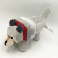 MINECRAFT WILK PLUSZAK MASKOTKA PIES PIESEK Duży 35 cm