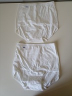 2szt Śliczne figi bawełna markowe Basic H Maxi 40