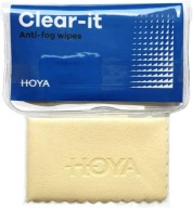 HOYA Clear-It Ściereczka przeciw parowaniu - anti-fog wipes 3 sztuki