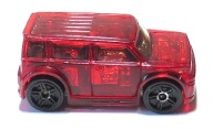 HW Scion xB X-Raycers Unlock Zdejmowana Buda Czerwony 2005 1:64