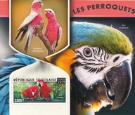 Togo 2019 ** cena 13,50 zł kat,8€ (3) - ptaki, papuga, blok