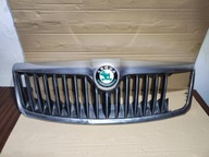 SKODA OCTAVIA II LIFT 2008-2013 GRILL ATRAPA CHROM EMBLEMAT MASKI