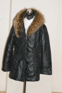 Jobis Kurtka Duży kołnierz z jenota Jak nowa