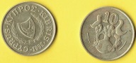 Cypr 10 Cents 1992 r.