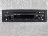 AUDI A4 B6 RADIO FABRYCZNE AUDI CONCERT 8E0035186 Z KODEM
