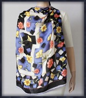 AILE BAGLARI Piękna Chusta Szydełko KOLORY KORONKA