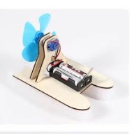 Poduszkowiec z Silnikiem i Śmigłem STEM Model do Samodzielnego Montażu