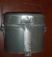 Menażka wojskowa Niemcy NRD NVA DDR 3 częściowa