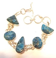 Bransoletka Surowy Apatyt