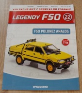 FSO POLONEZ ANALOG Legendy FSO DeAgostini 1:43 nr.22+gazetka.
