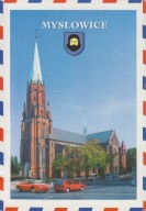 MYSŁOWICE - KOŚCIÓŁ NAJŚWIĘTSZEGO SERCA PANA JEZUSA - HERB - FIAT UNO